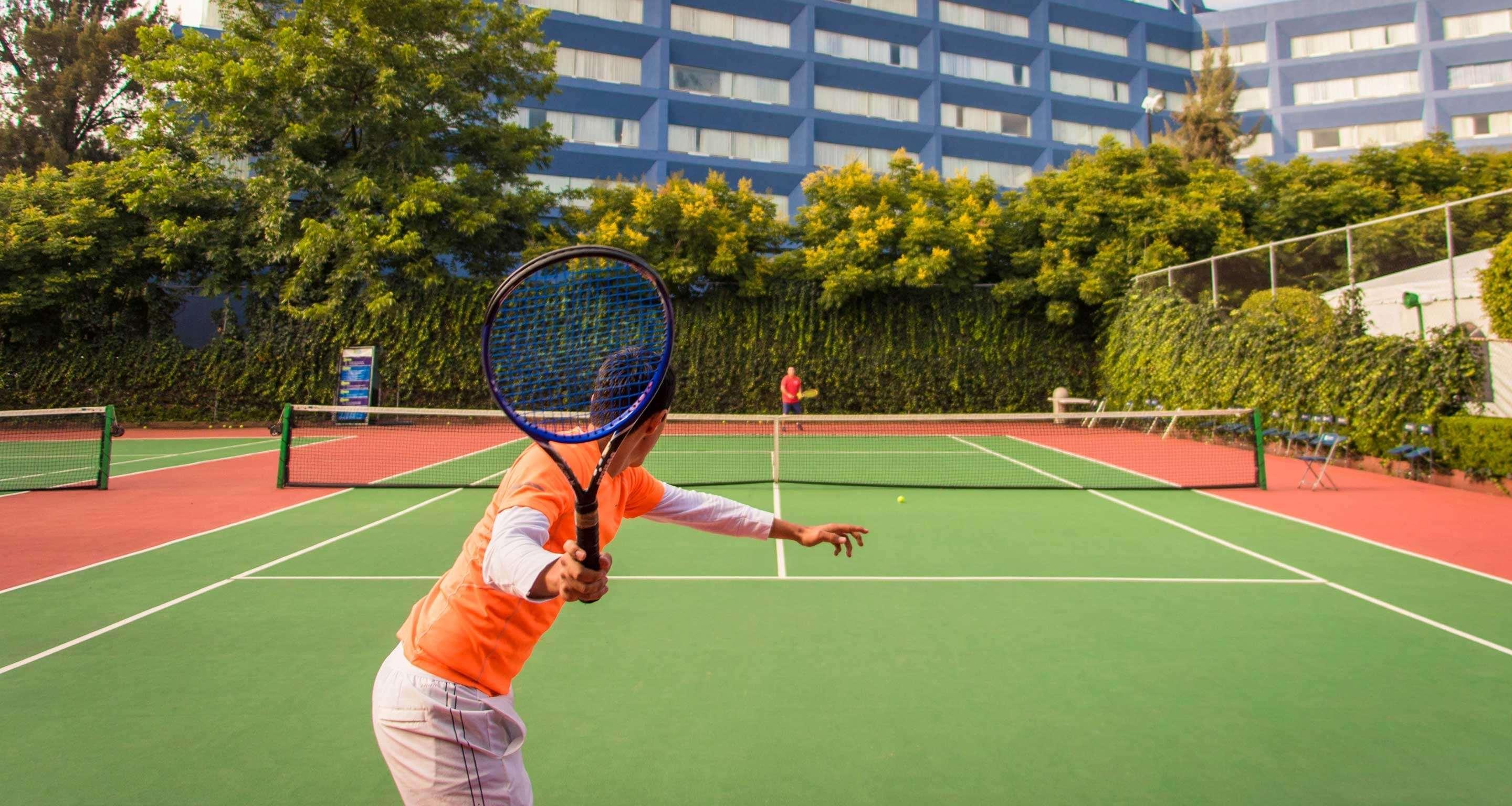 Grand Cantalagua Hotel Morelia, BW Signature Collection Экстерьер фото Tennis